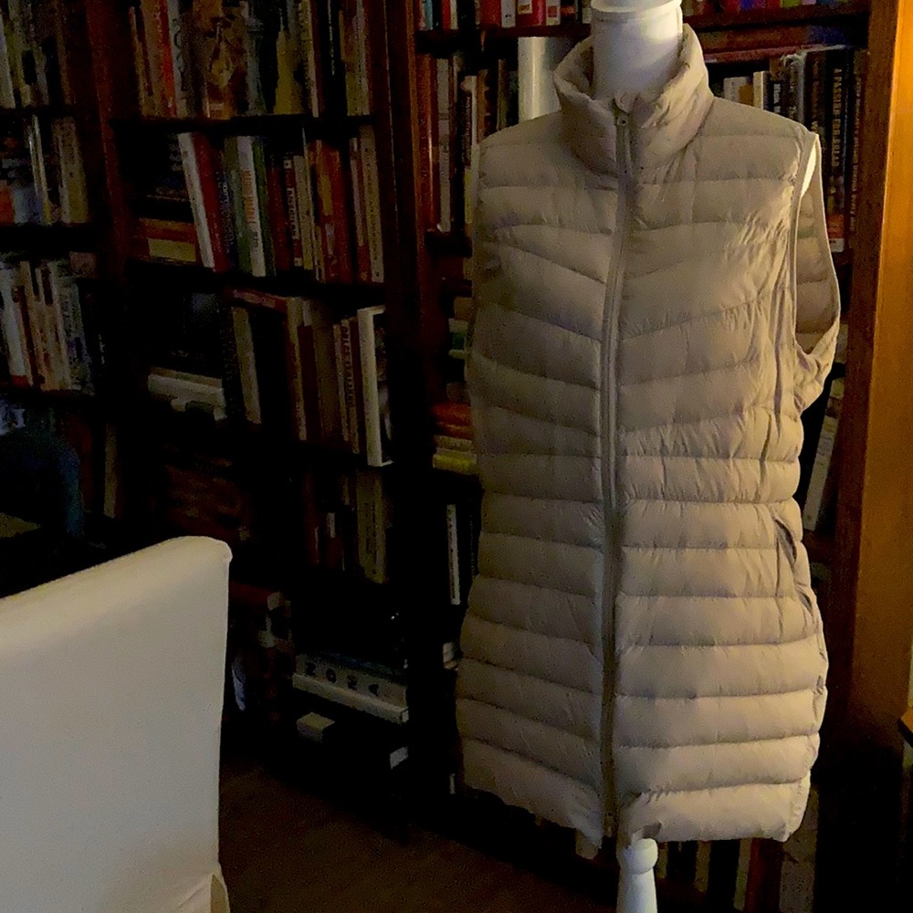 Land’s End down long vest